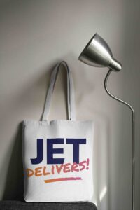 Jet Delivers Mockup Tote Bag 1